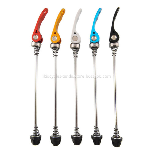 Colorful Bike Rear Wheel Axle